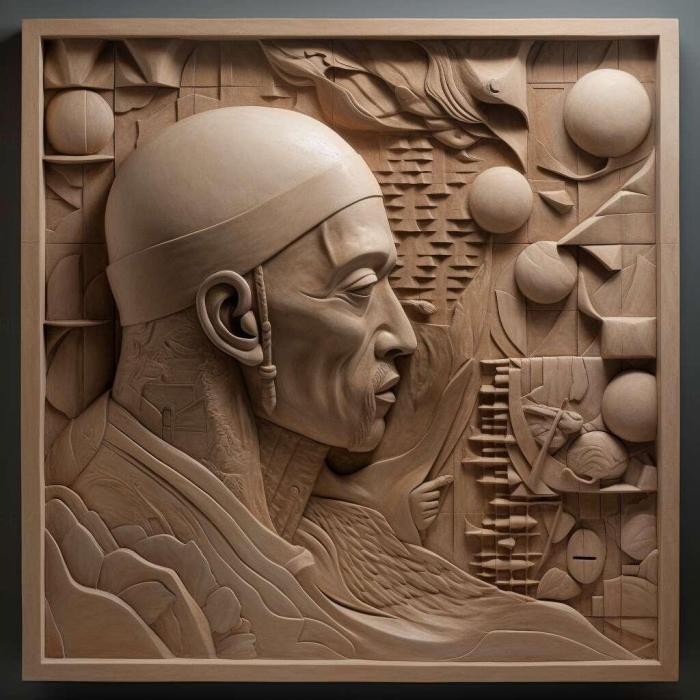 نموذج ثلاثي الأبعاد لآلة CNC 3D Art 